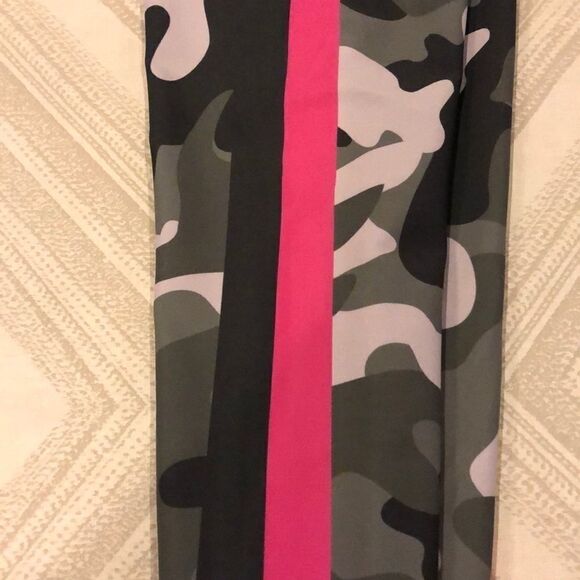 Playground Camouflage with Double Pink Side Stripe - Picture 5 of 7